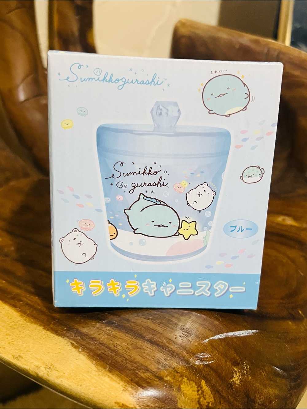 Sanrio Sumikko Gurashi Blue Character Storage Jar
